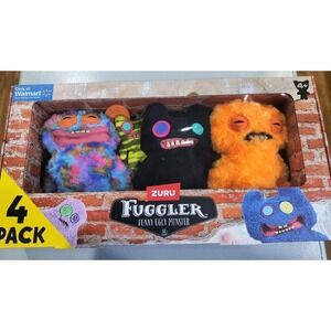 Fuggler Chaos Crew Multipack Walmart Exclusive ZURU FUGGLER 4 PACK Plush Toy